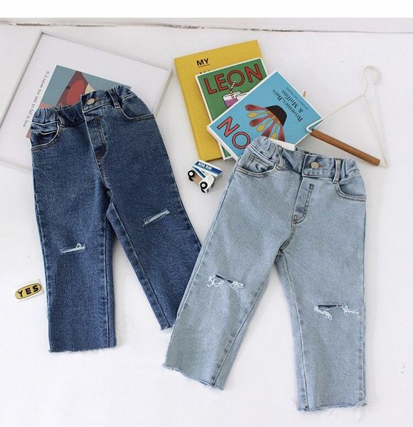2020 selling baby girls denim holes pants summer kids girls pants 1-6 years, Blue
2020 selling baby girls denim holes pants summer kids girls pants 1-6 years, Blue