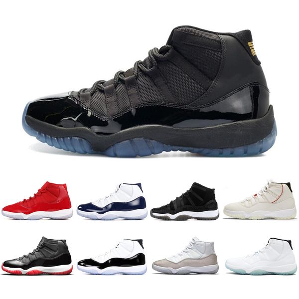 jumpman 11 bred 2019 11s men women basketball shoes concord metallic silver cherry mens trainers sports sneakers size 5.5-13
jumpman 11 bred 2019 11s men women basketball shoes concord metallic silver cherry mens trainers sports sneakers size 5.5-13
