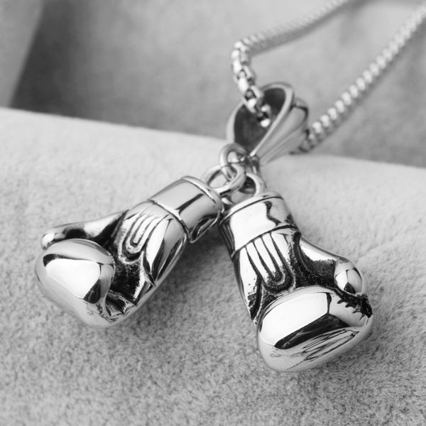 polished stainless steel silver 2pcs/set boxing gloves biker gift men's pendant necklace punk jewelry box link chain
polished stainless steel silver 2pcs/set boxing gloves biker gift men's pendant necklace punk jewelry box link chain