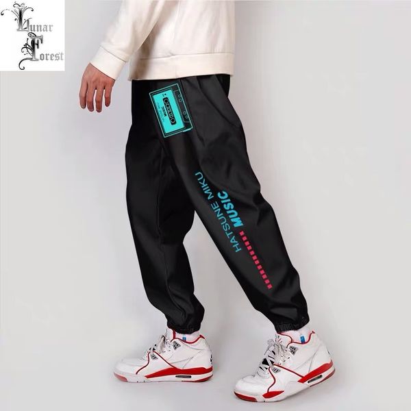 vocaloid hatsune miku 3d printing joggers pants men streetwear punk hip hop boy elastic trousers, Black
vocaloid hatsune miku 3d printing joggers pants men streetwear punk hip hop boy elastic trousers, Black