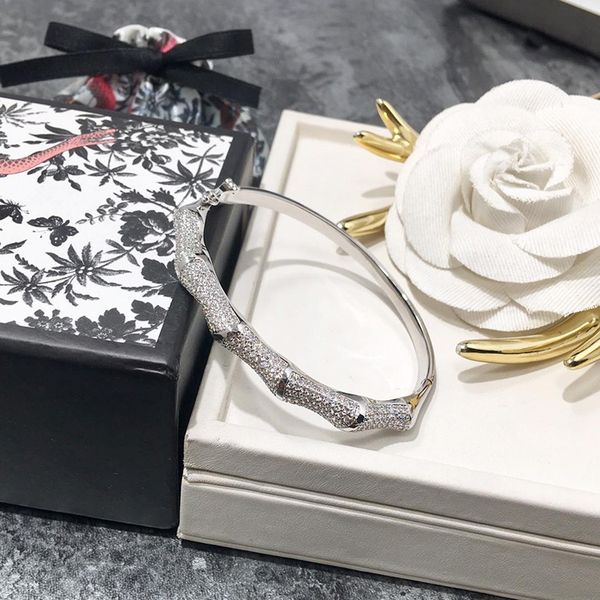 2020 wholesale fashion women's bracelet jewelry europe and america half circle full diamond bamboo bracelet luxury bracelet jewelry, Black
2020 wholesale fashion women's bracelet jewelry europe and america half circle full diamond bamboo bracelet luxury bracelet jewelry, Black