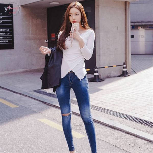 spring v neck t shirt korean style slim t shirts 2019 tshirts cotton long sleeve summer tee shirt femme white
spring v neck t shirt korean style slim t shirts 2019 tshirts cotton long sleeve summer tee shirt femme white