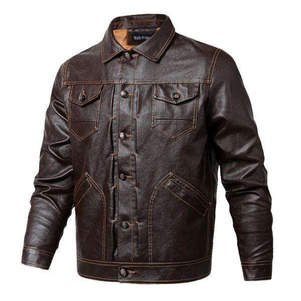 мужская осень зима мода урожай zipper pure color имитация искусственной кожи пальто верхняя одежда искусственная кожа стенд воротник карманы, Black
мужская осень зима мода урожай zipper pure color имитация искусственной кожи пальто верхняя одежда искусственная кожа стенд воротник карманы, Black