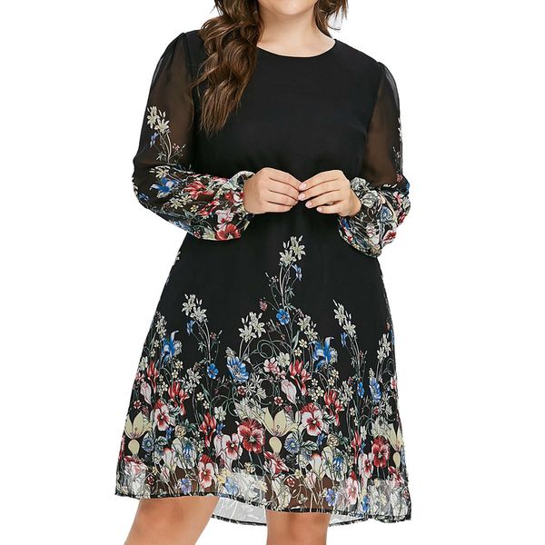 summer dress women boho loose dresses party night elegant chiffon o-neck floral print summer clothes for women vestidos, Black;gray
summer dress women boho loose dresses party night elegant chiffon o-neck floral print summer clothes for women vestidos, Black;gray