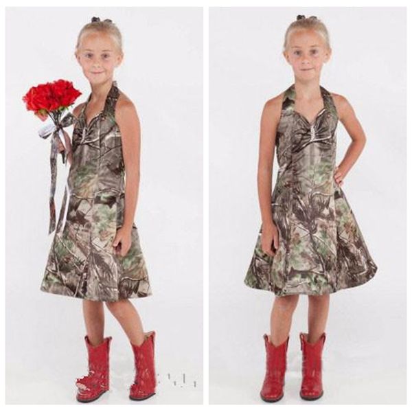 halter a-line camo flower girls dresses knee-length short kids formal wear 2019 vestidos camouflage sale, White;blue
halter a-line camo flower girls dresses knee-length short kids formal wear 2019 vestidos camouflage sale, White;blue