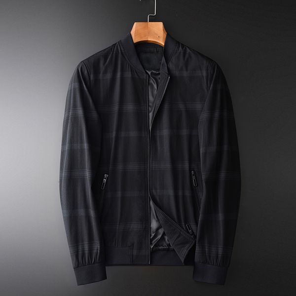 minglu stand collar men jackets luxury yarn dyed stripe slim fit mens jackets and coats autumn casual man plus size 4xl, Black;brown
minglu stand collar men jackets luxury yarn dyed stripe slim fit mens jackets and coats autumn casual man plus size 4xl, Black;brown