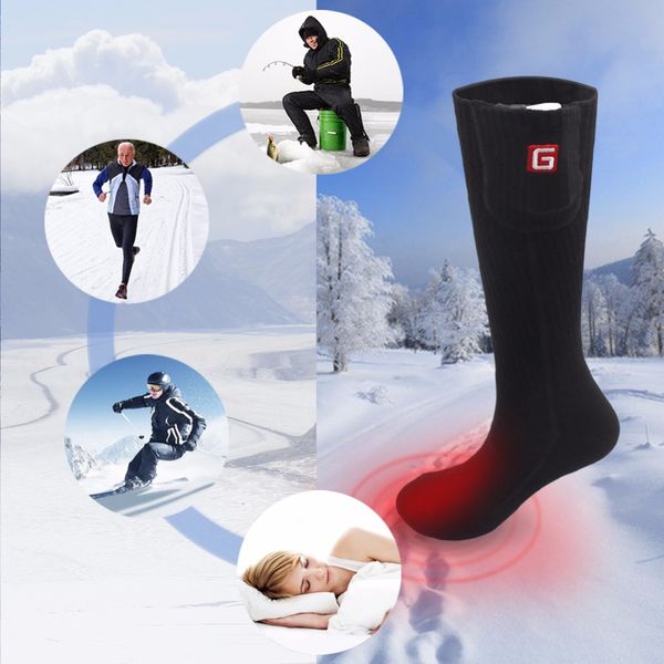 winter warm socks rechargeable battery electric 3.7-volt heated colorful health electric absorbent breathable socks, Black
winter warm socks rechargeable battery electric 3.7-volt heated colorful health electric absorbent breathable socks, Black