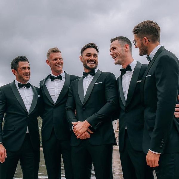 2019 dark green men suits shawl lapel two piece one button custom made wedding groom tuxedos 2019 new onsale prom party wear, Black;gray
2019 dark green men suits shawl lapel two piece one button custom made wedding groom tuxedos 2019 new onsale prom party wear, Black;gray