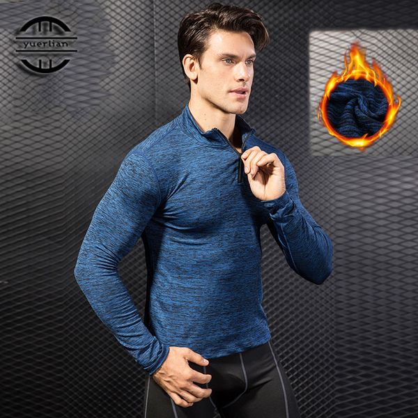 yel new thermal long sleeve running t shirt men football jersey sport shirt men's sportswear quick dry men's t-shirts rashgard, Black;blue
yel new thermal long sleeve running t shirt men football jersey sport shirt men's sportswear quick dry men's t-shirts rashgard, Black;blue