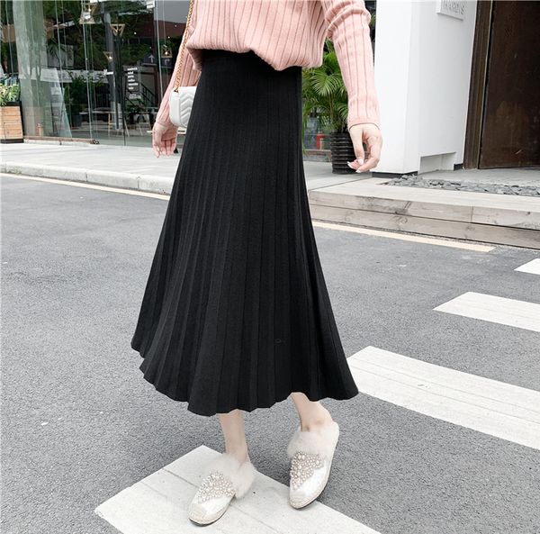 fv513 2019 new autumn winter women fashion casual skirt kawaii plus size skirt long, Black
fv513 2019 new autumn winter women fashion casual skirt kawaii plus size skirt long, Black