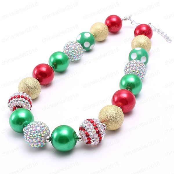 baby kids christmas chain necklace 1pc/lot handmade chunky bubblegum beads necklace jewelry new year gift dropshipping, Silver
baby kids christmas chain necklace 1pc/lot handmade chunky bubblegum beads necklace jewelry new year gift dropshipping, Silver