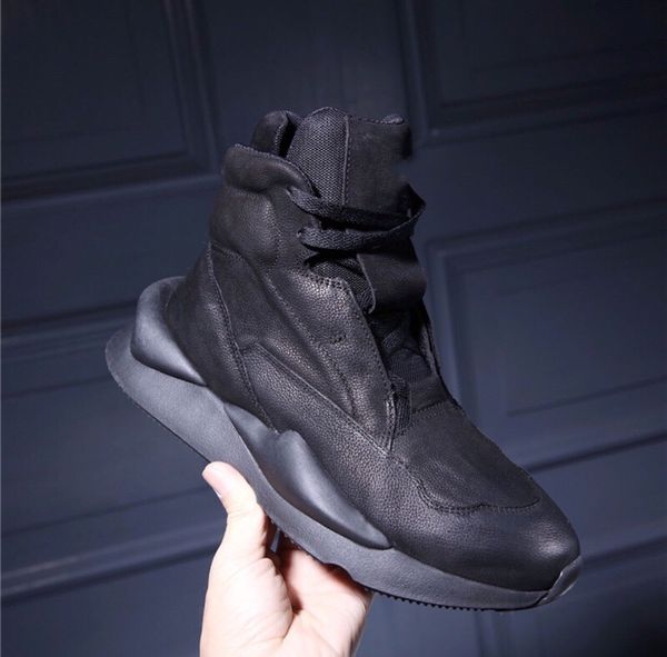designer luxury 2019 autumn and winter new high help leisure shoe leather leisure sports men's shoes quality box packaging, Black
designer luxury 2019 autumn and winter new high help leisure shoe leather leisure sports men's shoes quality box packaging, Black