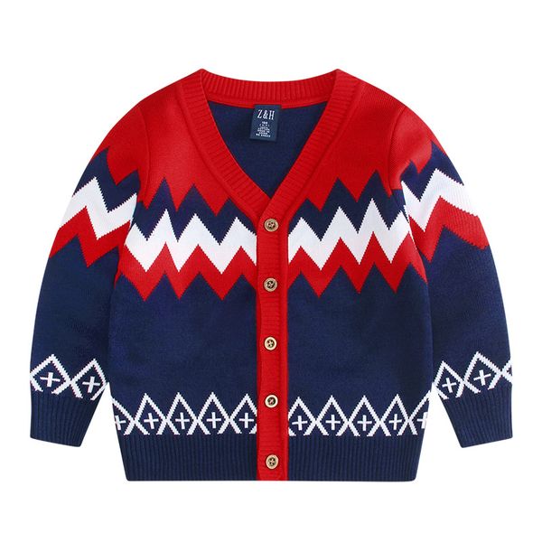funfeliz christmas sweater kids 2019 autumn winter boys cardigan knit ribbed sweater for children clothes 2-8 years red grey, Blue
funfeliz christmas sweater kids 2019 autumn winter boys cardigan knit ribbed sweater for children clothes 2-8 years red grey, Blue
