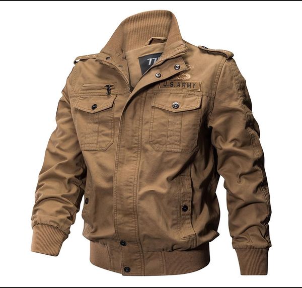 refire gear military pilot jackets men winter autumn bomber cotton coat tactical army jacket male casual air force flight jacket breathable, Black;brown
refire gear military pilot jackets men winter autumn bomber cotton coat tactical army jacket male casual air force flight jacket breathable, Black;brown