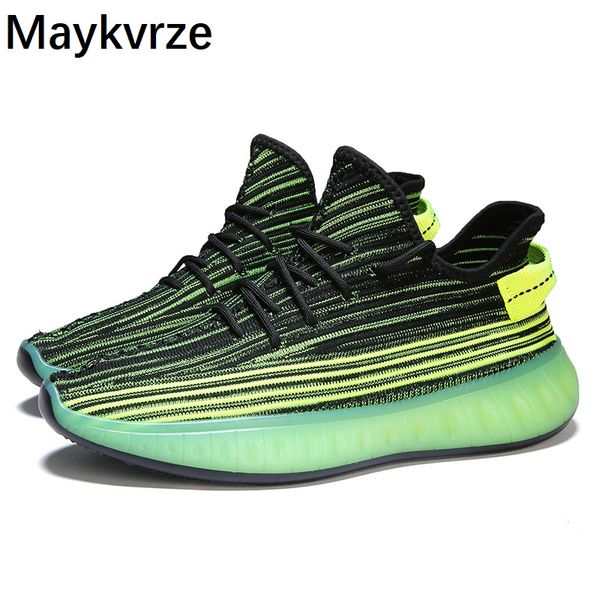 tide men's shoes flying woven lace-up male sneakers fashion comfortable breathable mesh flats man sports casual shoes, Black
tide men's shoes flying woven lace-up male sneakers fashion comfortable breathable mesh flats man sports casual shoes, Black