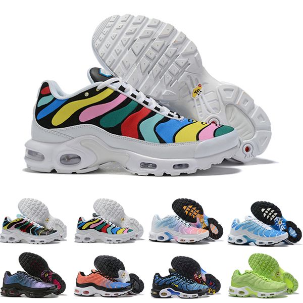 new arrival tn plus se running shoes for men tns rainbow trainers chaussure homme designer sports sneakers size 36-46
new arrival tn plus se running shoes for men tns rainbow trainers chaussure homme designer sports sneakers size 36-46