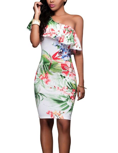 yiwa 2019 new summer women printing dress vestidos one shoulder sleeveless ruffles nightclub dress celebrity evening party, White;black
yiwa 2019 new summer women printing dress vestidos one shoulder sleeveless ruffles nightclub dress celebrity evening party, White;black