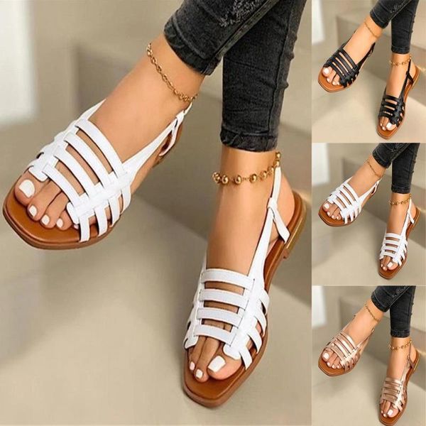 summer womens flip-flops open toe casual shoes flats buckle strap roman sandals casual femme platform sandals 2020 zapatos, Black
summer womens flip-flops open toe casual shoes flats buckle strap roman sandals casual femme platform sandals 2020 zapatos, Black