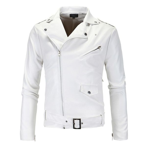mens leather jacket slim fit motorcycle jackets men zipper lightweight punk leather jackets men faux coats, Black
mens leather jacket slim fit motorcycle jackets men zipper lightweight punk leather jackets men faux coats, Black