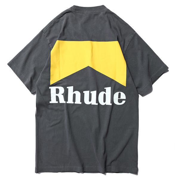 2019ss Summer Лучшая Версия RHUDE белый Письмо Отпечатано Женщины Мужчины Футболка с коро
2019ss Summer Лучшая Версия RHUDE белый Письмо Отпечатано Женщины Мужчины Футболка с коро