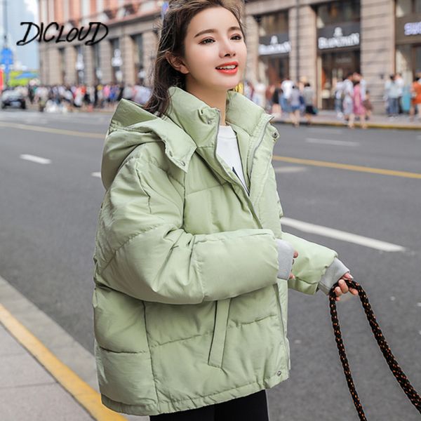 мода зима с капюшоном puffer jacket женщины сплошной повседневный теплый негабаритные ветровки женский корейский сыпучие длинным рукавом пал, Black;gray
мода зима с капюшоном puffer jacket женщины сплошной повседневный теплый негабаритные ветровки женский корейский сыпучие длинным рукавом пал, Black;gray