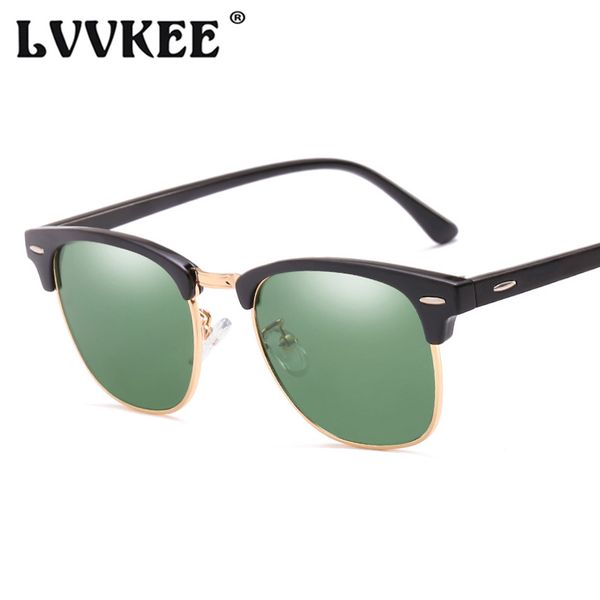 2020 lvvkee classic semi-rimless sunglasses women/men brand designer vintage sun glasses male 100% uv400 feminino, White;black 
2020 lvvkee classic semi-rimless sunglasses women/men brand designer vintage sun glasses male 100% uv400 feminino, White;black