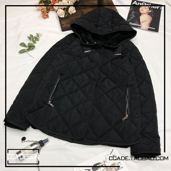 winter jacket women plush lining diamond-shaped hooded cotton coat down cotton padded short black women's parka female jacket
winter jacket women plush lining diamond-shaped hooded cotton coat down cotton padded short black women's parka female jacket