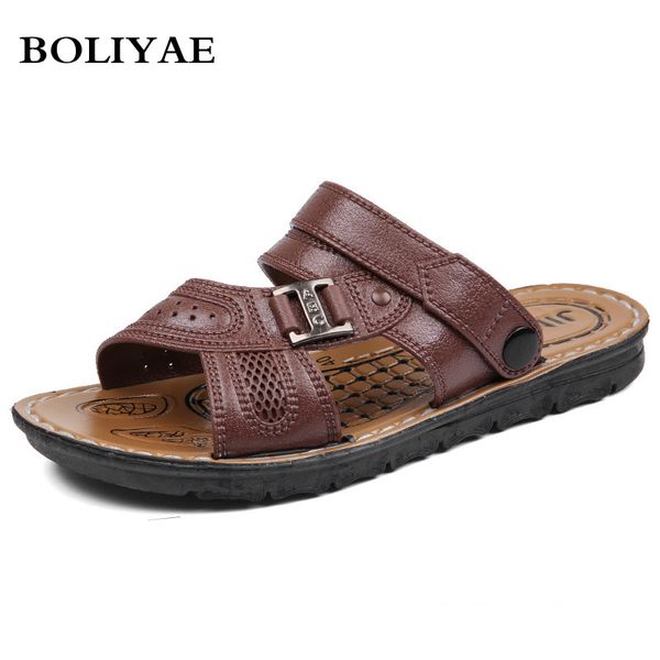 2019 new fashion pu leather slippers outdoor men beach breathable for summer men causal shoes sandals male slippers 072, Black
2019 new fashion pu leather slippers outdoor men beach breathable for summer men causal shoes sandals male slippers 072, Black