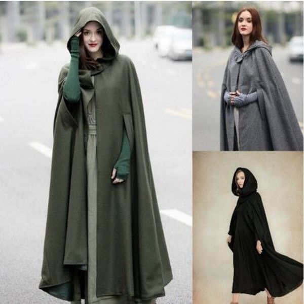 four-color hooded lace cape with long cape woman coats winter 2018 womens plus size fashions, Black
four-color hooded lace cape with long cape woman coats winter 2018 womens plus size fashions, Black