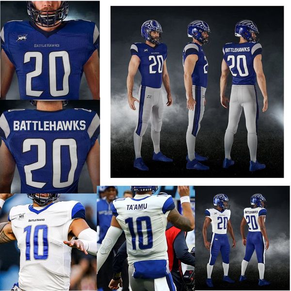 2020 сент-луис battlehawks xfl трикотажные изделия футбола dejon allen sherman badie стив богарне эндрю тейлор ankrah heinicke пользовательс, Black;red
2020 сент-луис battlehawks xfl трикотажные изделия футбола dejon allen sherman badie стив богарне эндрю тейлор ankrah heinicke пользовательс, Black;red