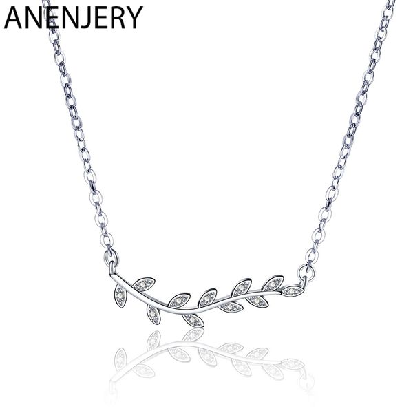 simple 925 sterling silver zircon leaves necklaces for women girl gift chain choker elegant jewelry
simple 925 sterling silver zircon leaves necklaces for women girl gift chain choker elegant jewelry