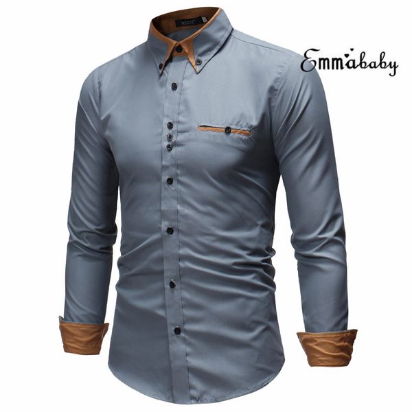 mens slim fit с длинным рукавом хлопок рубашка формальных кнопки бизнес рубашка, White;black
mens slim fit с длинным рукавом хлопок рубашка формальных кнопки бизнес рубашка, White;black