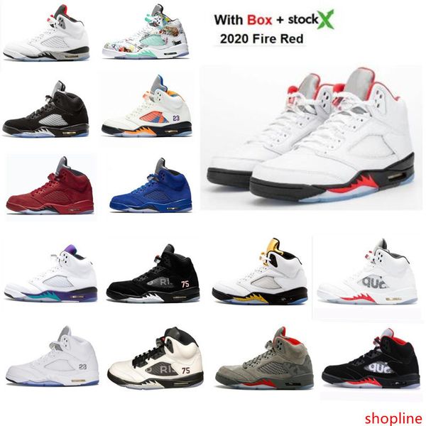 2020 fire red mens basketball shoes orange peel blue red suede wings island green olympic gold 5s sports sneaker with ment
2020 fire red mens basketball shoes orange peel blue red suede wings island green olympic gold 5s sports sneaker with ment