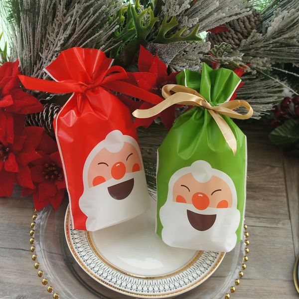 23*15cm 50pcs red green christmas smiling santa design bag cookie candy handmade party favors gift plastic packaging bags
23*15cm 50pcs red green christmas smiling santa design bag cookie candy handmade party favors gift plastic packaging bags