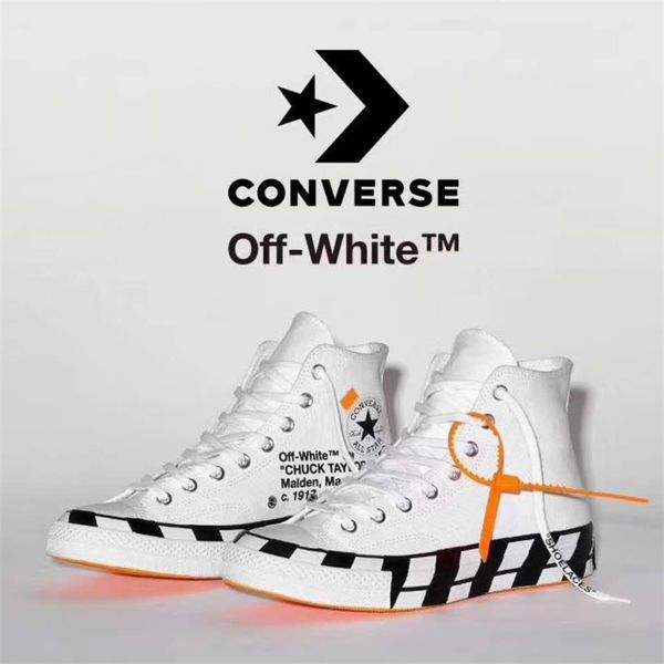 off белая x converse chuck 1970 мода тренеры мужчины женщины роскошные кроссовки холст обувь high top sport кроссовки повседневная обувь, Blue;black
off белая x converse chuck 1970 мода тренеры мужчины женщины роскошные кроссовки холст обувь high top sport кроссовки повседневная обувь, Blue;black