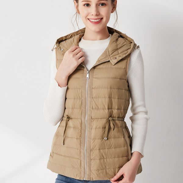 high-end 2019 autumn winter clothing new fashion slim women's down jacket vest slimming jacket black down woman hooded
high-end 2019 autumn winter clothing new fashion slim women's down jacket vest slimming jacket black down woman hooded