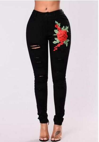 fashion pencil pants button full length embroidery trouser pockets streetwear jeans solid comfortable woman jeans, Blue
fashion pencil pants button full length embroidery trouser pockets streetwear jeans solid comfortable woman jeans, Blue