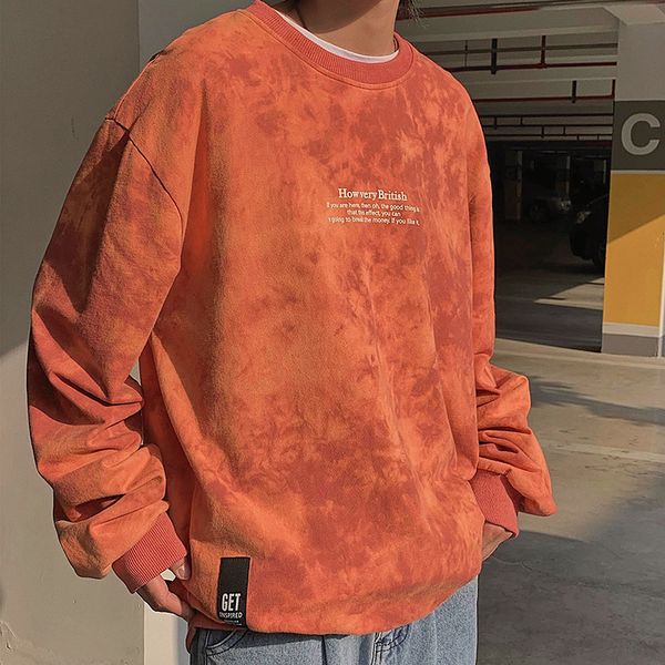 2019 spring and autumn new ins super fire color tie-dyed cotton pullover harajuku loose hoodie trend black / red m-5xl
2019 spring and autumn new ins super fire color tie-dyed cotton pullover harajuku loose hoodie trend black / red m-5xl