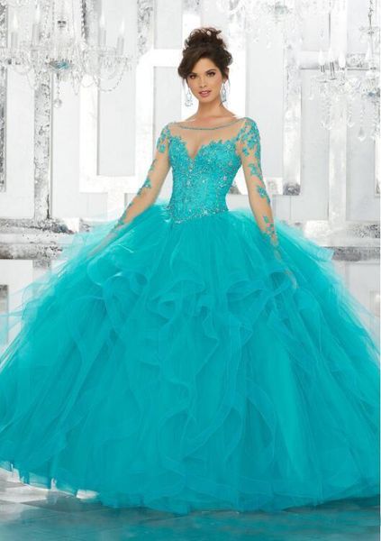 vintage quinceanera dresses lace applique sequins long sleeve blue ball gown prom dress plus size sweet 15 gowns, Blue;red
vintage quinceanera dresses lace applique sequins long sleeve blue ball gown prom dress plus size sweet 15 gowns, Blue;red