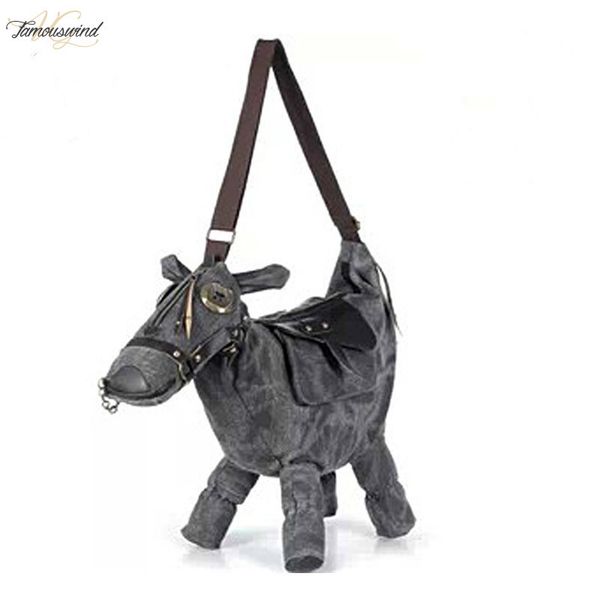 women messenger bags travel bag pack mochila bolsos mujer bag creative 3d pony donkey horse shape female shoulder bag
women messenger bags travel bag pack mochila bolsos mujer bag creative 3d pony donkey horse shape female shoulder bag
