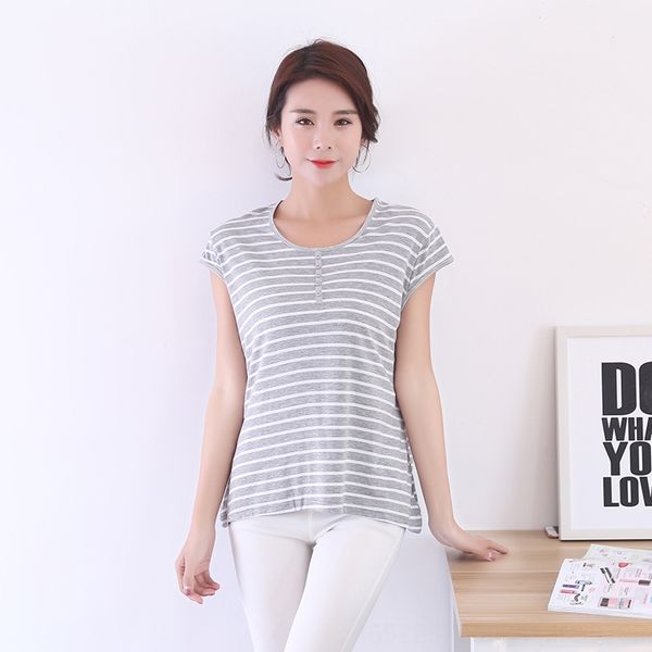 women's striped t-shirt duan xiu women's round collar slim small half sleeve marathon quick-drying t-shirt, White
women's striped t-shirt duan xiu women's round collar slim small half sleeve marathon quick-drying t-shirt, White