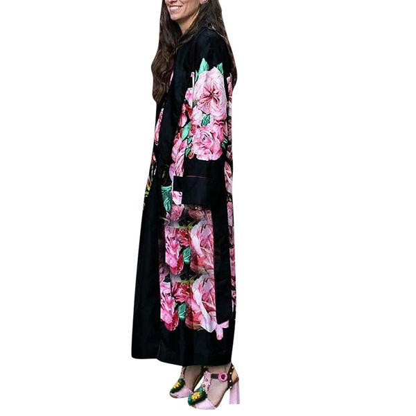 women clothes 2019 turn dwon collar floral print pocket bandage long sleeve long trench coat ropa mujer roupas feminina manteau, Tan;black
women clothes 2019 turn dwon collar floral print pocket bandage long sleeve long trench coat ropa mujer roupas feminina manteau, Tan;black