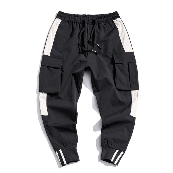 2019 hip hop men streetwear multi-pockets mens tactical black cargo pants front ruched buckle strap pockets punk pants lbz124
2019 hip hop men streetwear multi-pockets mens tactical black cargo pants front ruched buckle strap pockets punk pants lbz124