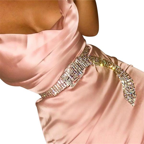 inlaid ten rows of glittering rhinestone waist chain suitable for nightclub performance belts women female belt, Black;brown
inlaid ten rows of glittering rhinestone waist chain suitable for nightclub performance belts women female belt, Black;brown