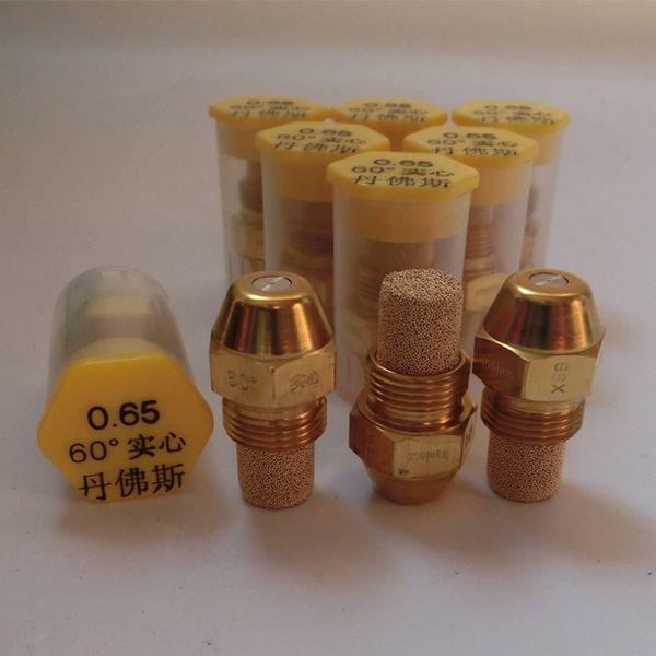 5pcs/lot 9/16"thread,danfoss oil nozzle for waste oil burner, atomizer nozzle, fuel spray nozzle,60 degree solid
5pcs/lot 9/16"thread,danfoss oil nozzle for waste oil burner, atomizer nozzle, fuel spray nozzle,60 degree solid