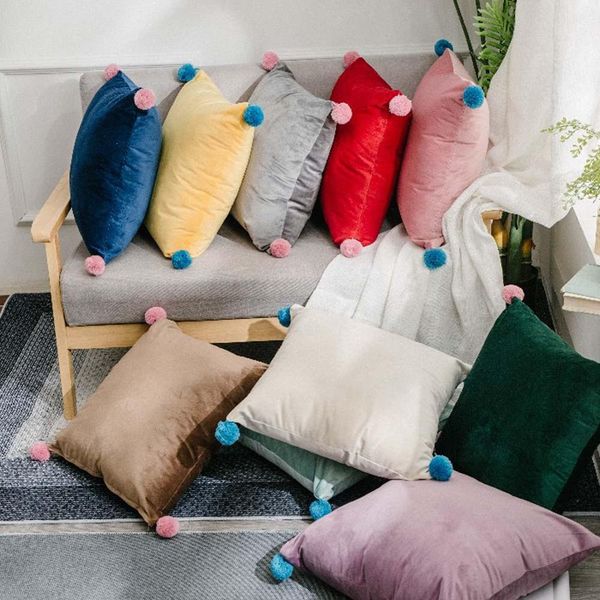 1pc soft velvet cushion comfortable throw pillow for bed, decorative cushion case for couch sofa, 45x45cm
1pc soft velvet cushion comfortable throw pillow for bed, decorative cushion case for couch sofa, 45x45cm