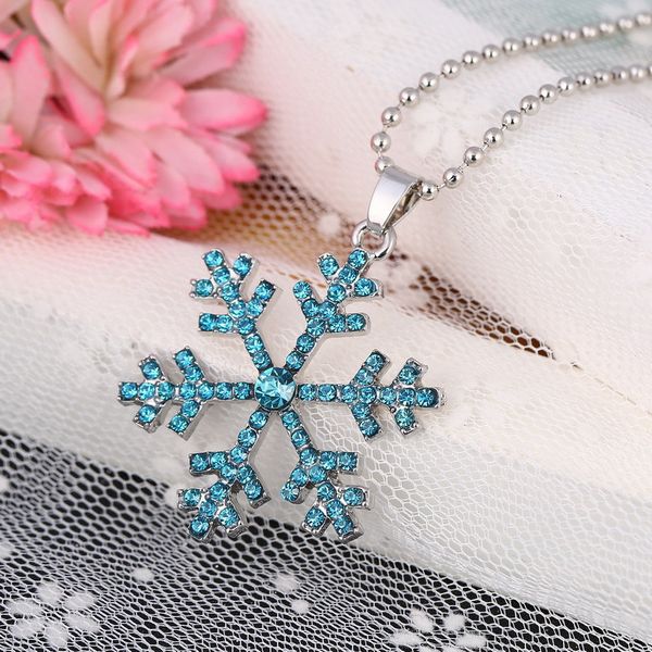 snowflake crystal necklace 3d anime movie the snow queen statement necklace snowflake pendant necklace dhl free, Silver
snowflake crystal necklace 3d anime movie the snow queen statement necklace snowflake pendant necklace dhl free, Silver