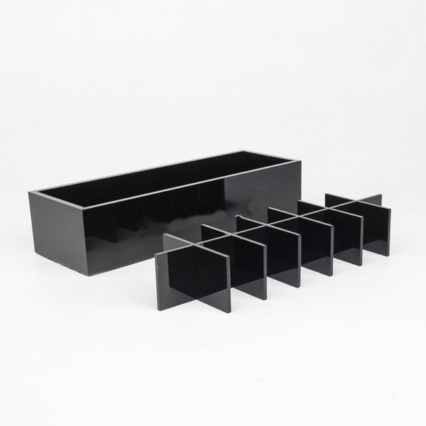 1 luxury fashion 14 grids black acryl storage lipsticks holder make-up brush storage case jewelry organizer vip gift with box famous fashion
1 luxury fashion 14 grids black acryl storage lipsticks holder make-up brush storage case jewelry organizer vip gift with box famous fashion