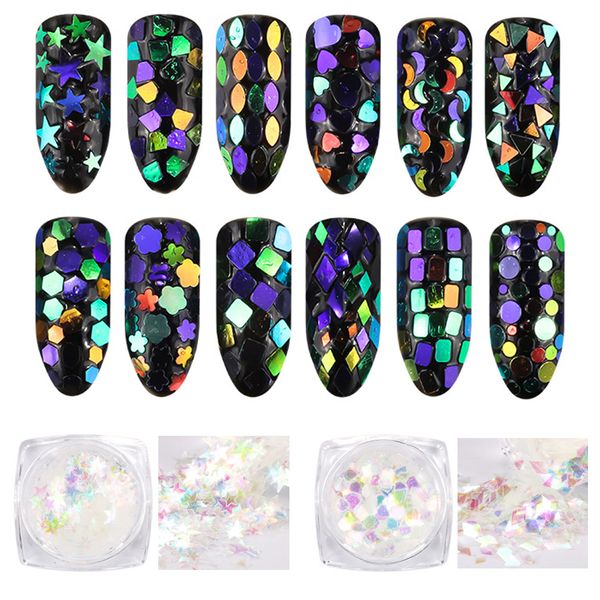 queen fingers 1g transparent ab holographic star glitter shinner and shine nail glitter mix decoration, Silver;gold
queen fingers 1g transparent ab holographic star glitter shinner and shine nail glitter mix decoration, Silver;gold