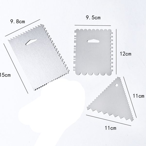 cake decorating scraper comb pastry design textures baking tools icing smoother cake scraper for cake tool
cake decorating scraper comb pastry design textures baking tools icing smoother cake scraper for cake tool